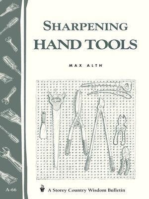 Sharpening Hand Tools - ebook